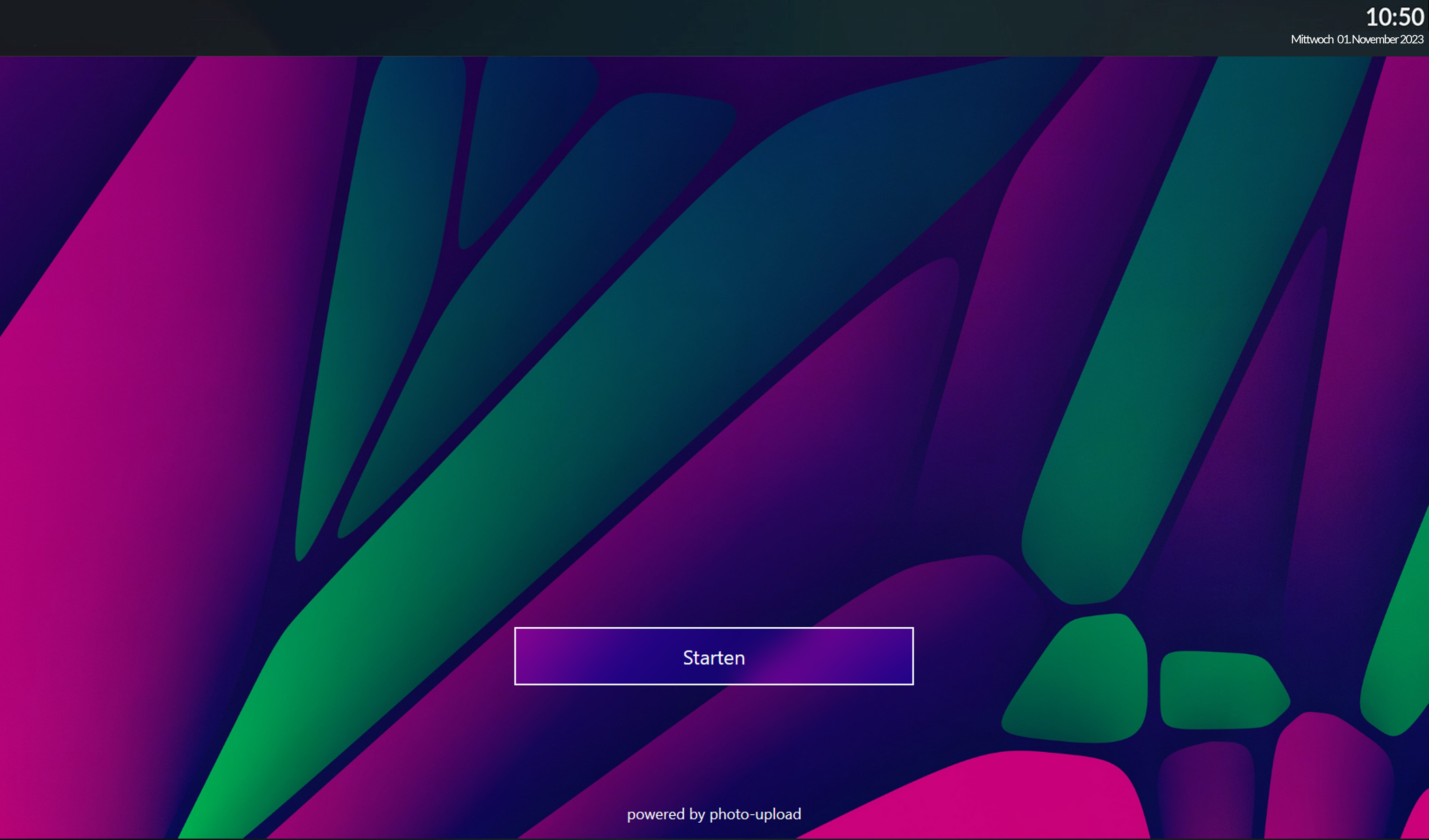 Terminal Startscreen